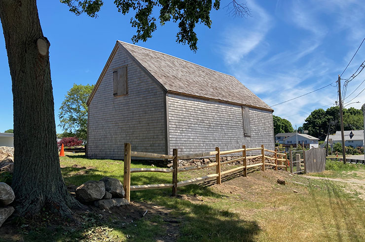 Historic Barn at Cape Ann Museum Green