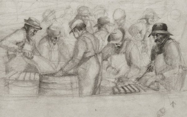 Untitled [Study of Fishermen]