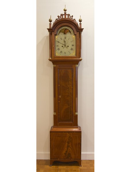 Hepplewhite tall clock