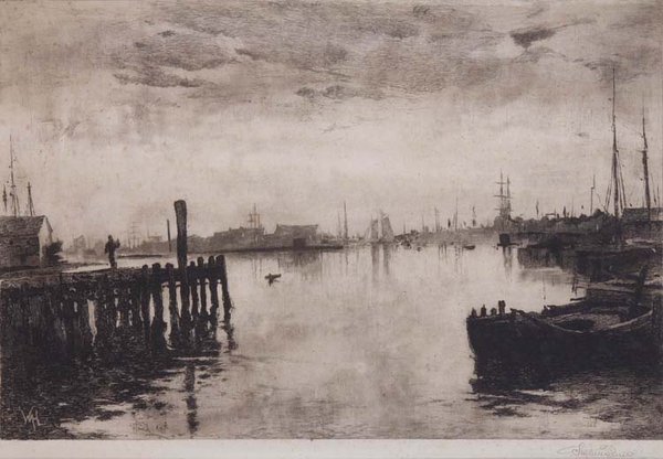 Gloucester Harbor (after William Morris Hunt)