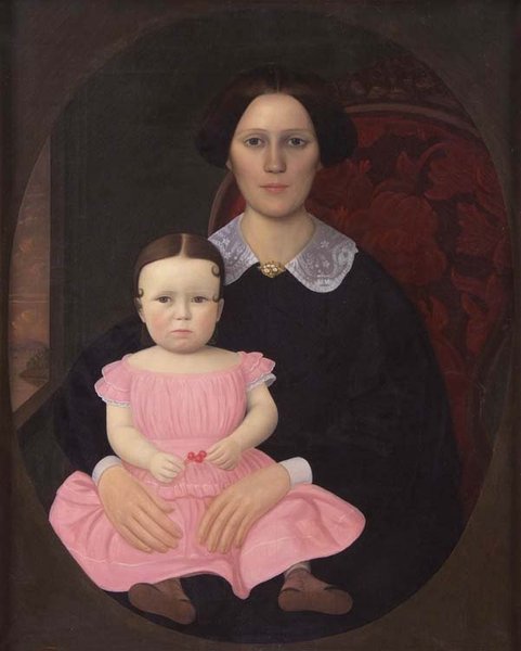 Eliza Dennison Wiggin and Child