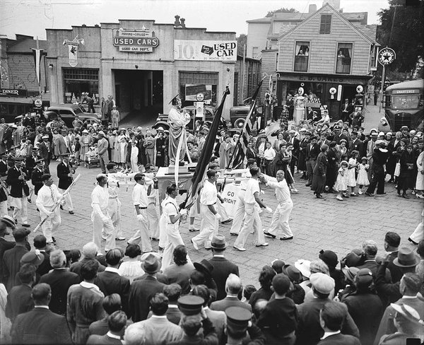 St. Peter's Fiesta procession, c. 1935.